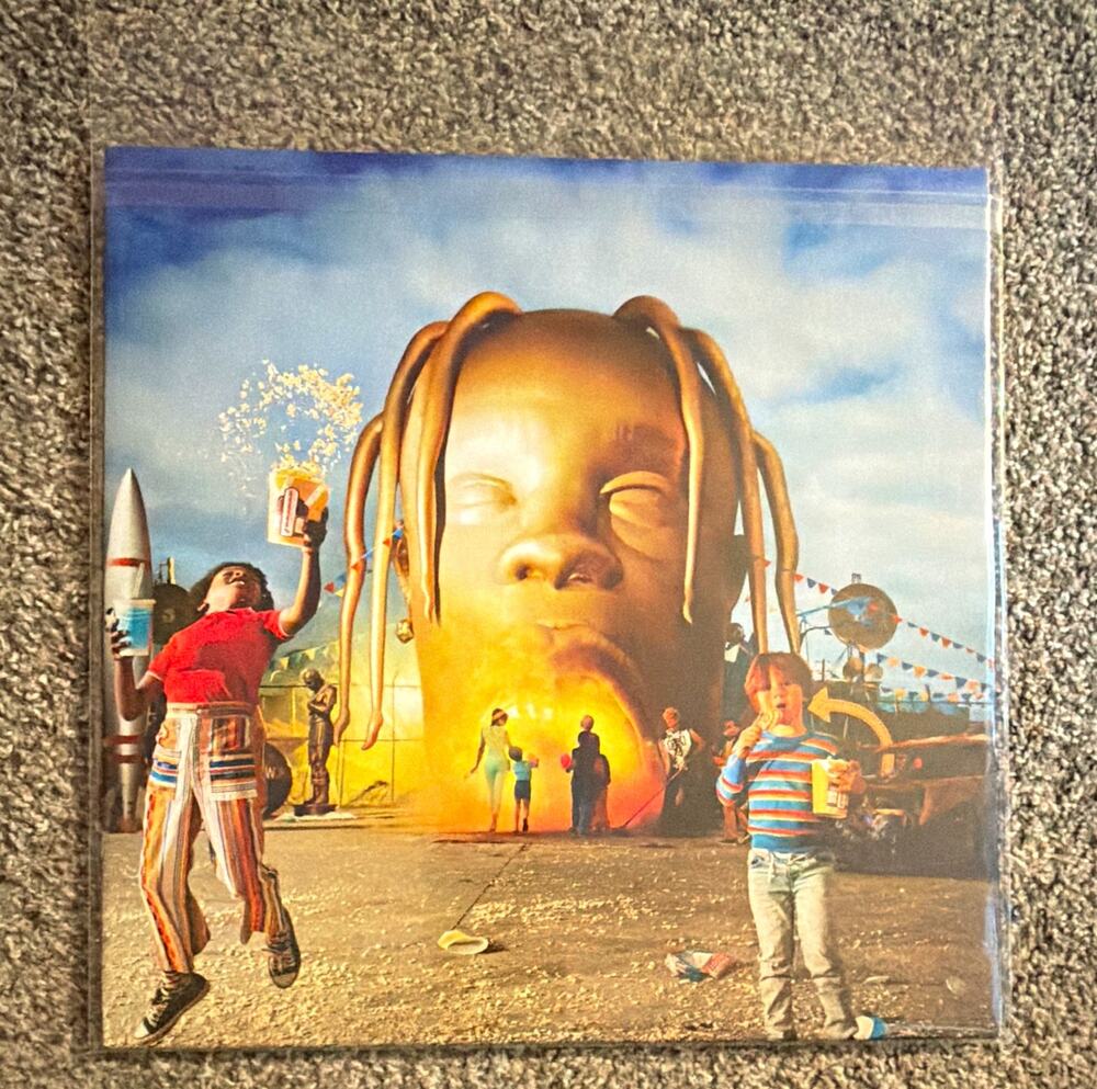 Travis Scott Astroworld 12" Vinyl LP Record Epic Rap & Hip-Hop